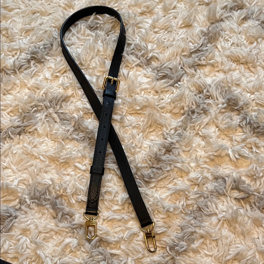 Louis Vuitton black crossbody strap
